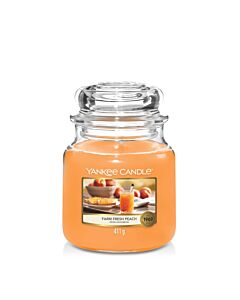 Yankee Candle Farm Fresh Peach - Medium Jar